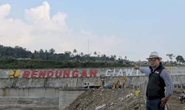 Progres Pembangunan Dua Bendungan Kering di Bogor Sudah 90 Persen