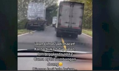 Aksi Pungli di Jalanan Terekam Kamera
