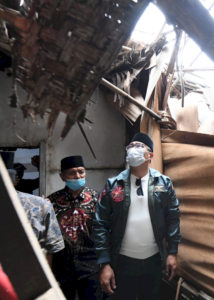 Pemprov Jabar Bakal Renovasi Rumah Mak Tien yang Nyaris Roboh