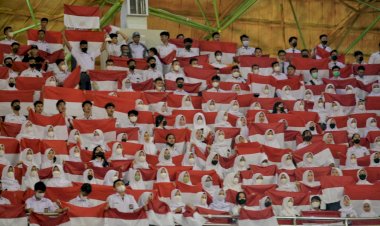 Ribuan Siswa Padati  Ceramah Kebangsaan Gubernur Jabar Bareng Gus Miftah
