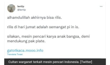 Mesin Pencarian Ala Google Buatan Anak Bangsa Segera Meluncur