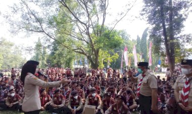 Kwarda Pramuka Jabar Sabet Lencana Karya Bakti