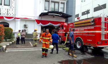 Ini Dia Pemicu Terbakarnya Ruang Arsip DPRD Jabar
