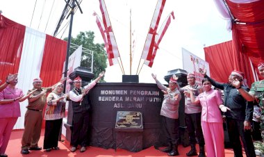 Garut Punya Desa Pengrajin Bendera Merah Putih Terkenal di Indonesia