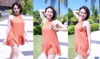 Wika Salim Pamer Kulit Mulus