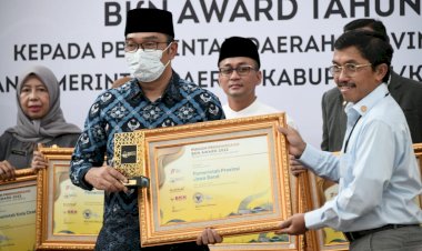 Pemda Provinsi Jawa Sabet Penghargaan Badan Kepegawaian Negara Award 2022