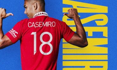 Casemiro Pakai Nomor Punggung Legenda Manchester United