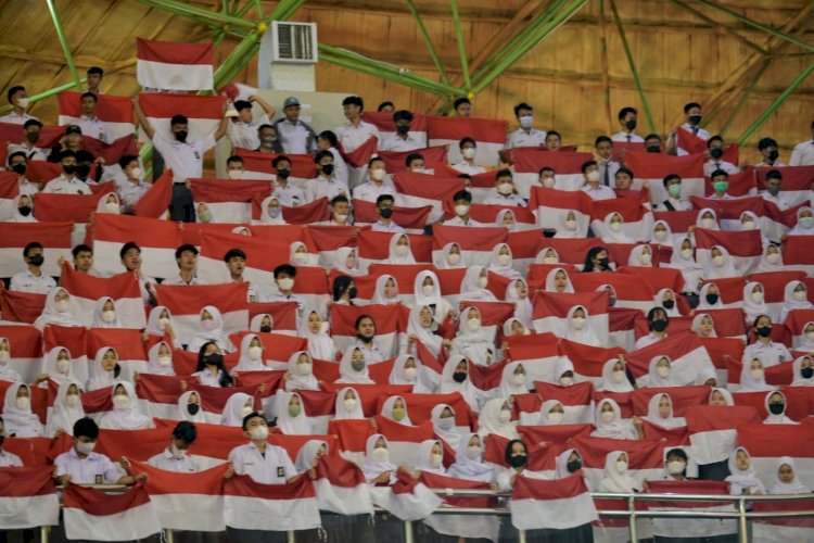 Ribuan Siswa Padati  Ceramah Kebangsaan Gubernur Jabar Bareng Gus Miftah