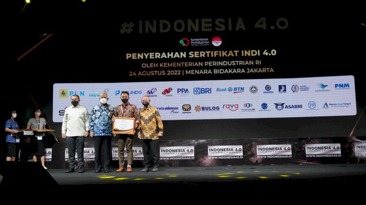 Bio Farma Raih Sertifikat INDI 4.0 Level 3 dari Kemenperin