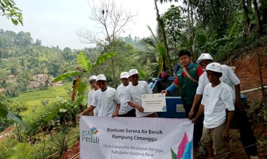Sarana Air Bersih Gratis Bagi Masyarakat