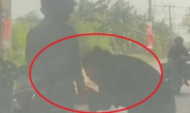 Preman Ini Cium Tangan Usai Tahu Orang Dipalaknya Prajurit TNI