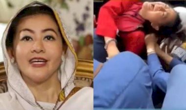 Viral di Medsos, 'Wanita Emas' Menangis dan Meronta,