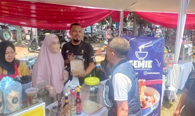 Puluhan UMKM Meriahkan Festival Kuliner Hari Jadi Kota Bandung ke- 212
