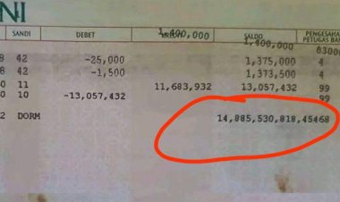 Honorer Ini Kaya Mendadak dapat Transferan Uang Rp14 Triliun ke Rekening