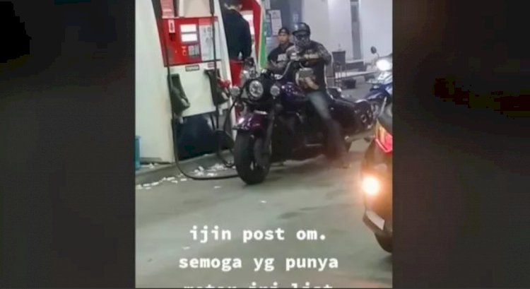 Motor Harley Ikut Ngantri Pertalite, Termyata