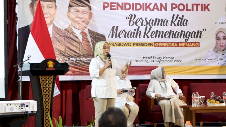 Sayap Partai Gerindra Bidik 30 Persen Keterwakilan Perempuan di Parlemen