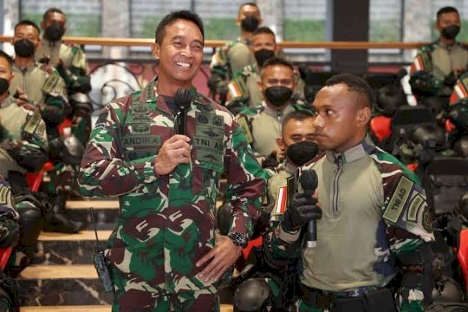 Panglima Andika: Masuk TNI Tinggi Taruna Cukup 160 Cm