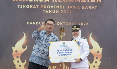 Camat Terbaik di Jawa Barat akan Belajar di Singapura