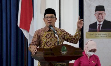 Ridwan Kamil Minta Usulan Nama Kereta Cepat Jakarta-,Bandung  ke Masyarakat