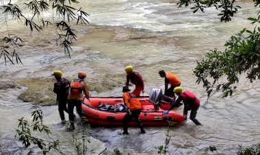 Tim SAR Gabungan Temukan Korban Terseret Arus Banjir di  Subang