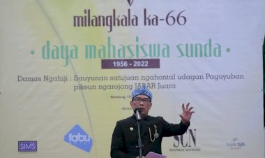 Soal Pilpres, Ridwan Kamil Ajak Damas Jadi Juru Damai