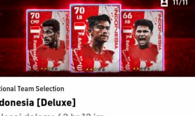 Skuad Timnas Indonesia Tampil Dalam Games PES 2022