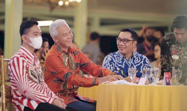 Ganjar Pranowo dan Ridwan Kamil Dijodohkan untuk Pilpres 2024?
