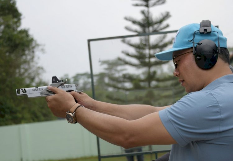 Ikuti Lomba Tembak, Ridwan Kamil Bilang Begini