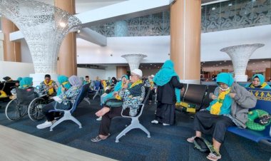 224 Jemaah Umroh Terbang dari Bandara Kertajati