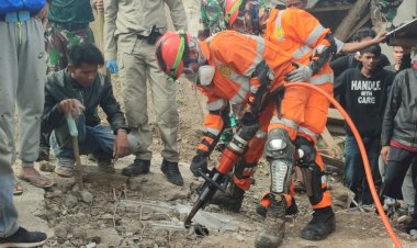 Tim SAR Gabungan Masih Evakuasi Korban Terdampak Gempa Bumi di Cianjur