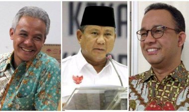 Survey Pilpres: Ganjar Ungguli Prabowo dan Anies