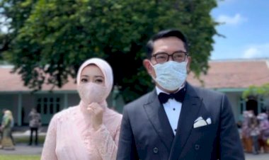 Hadiri Pernikahan Kaesang-Erina, Ridwan Kamil Berbagi Resep Kharmonisan Rumah Tangga