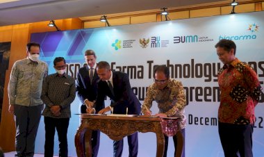 Bio Farma dan MSD Kerja Sama Transfer Teknologi Vaksin HPV 