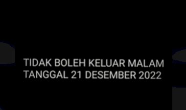 Ada Fenomena Solstis, 21 Desember Tidak Boleh Keluar Rumah?