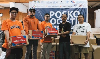 Korban Gempa Cianjur Dapat Bantuan Sandang