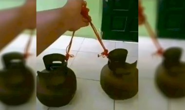 Viral, Video Elpiji 3 Kg Dibuat Mainan dengan Dibenturkan Layaknya Lato-lato,  Pertamina Bilang...