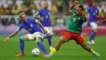 Kamerun Libas Brasil dengan Skor Tipis