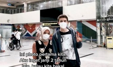 Kisah Cinta Beda Negara Viral di Media Sosial