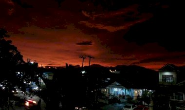 Langit Sore yang Terlihat Bagus Beberapa Hari Ini, Ini Kata BMKG