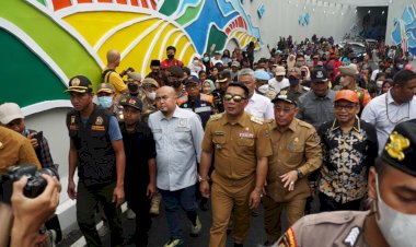 Warga Depok Miliki Underpass Baru