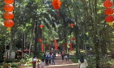 Perayaan Imlek 2023, Bandung Zoo Gelar Pertunjukan Barongsai