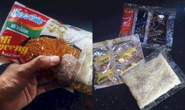 Viral Ada Paket Nasi dalam Bungkus Indomie