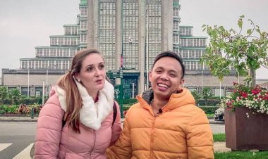 Sopir Angkot Bandung  Nikahi Bule Belgia