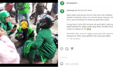 Kesigapan Tim Ambulans Gojek Bikin Salut