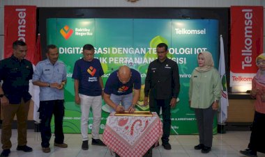 Telkomsel dan Pemkab Garut Bakal Bangun Teknologi Pertanian di Garut