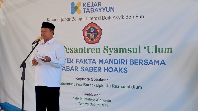 Antisipasi Informasi Hoaks, Jabar Bidik Pesantren
