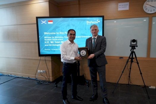 Bio Farma dan Skotlandia Bakal Kerjasama Industri Farmasi