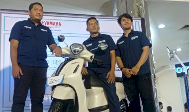 Yamaha Grand Filano Usung Teknologi Hybrid
