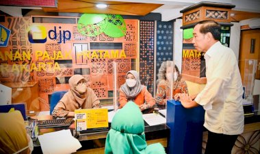 Presiden Tinjau Kantor Pajak Surakarta