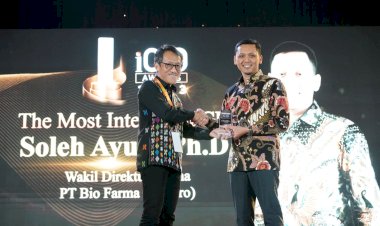 Wakil Direktur Utama Bio Farma Diganjar The Most Intelligence CIO Kok Bisa?